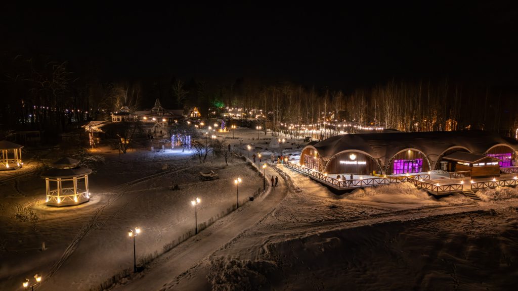 Фотоотчет с Нового 2025 года в усадьбе Гребнево