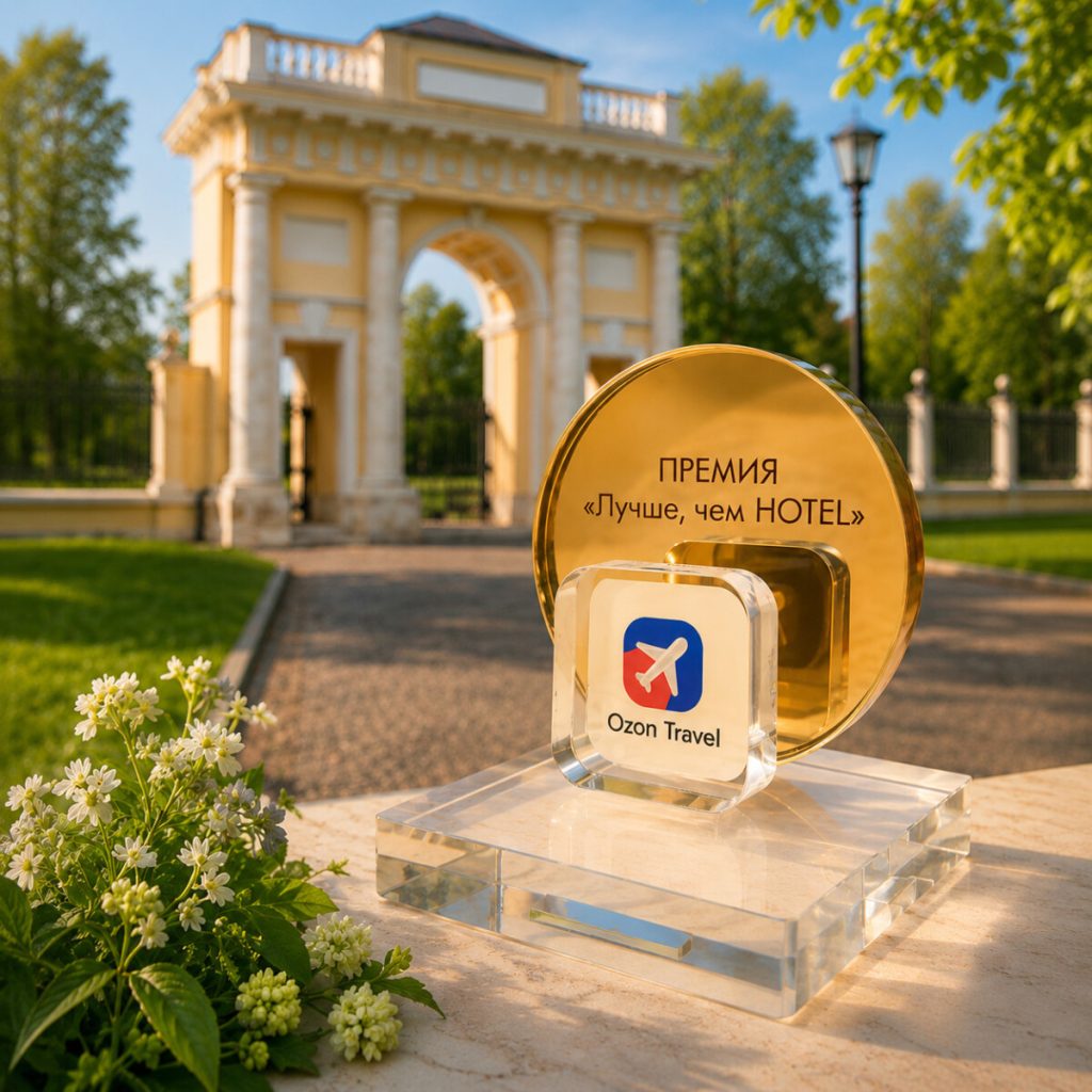 Усадьба Гребнево получила премию «Лучше, чем HOTEL» от Ozon Travel