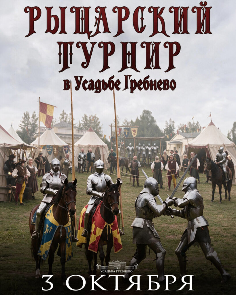 3 октября. Рыцарский турнир начала XVI века