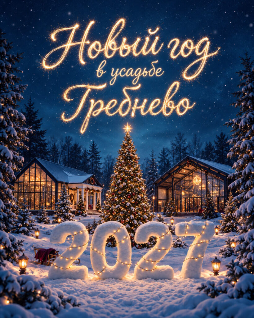 31 декабря. Новый год 2027 в усадьбе Гребнево